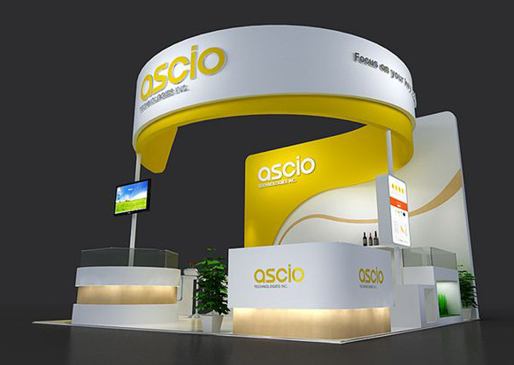 中国展台建筑设计公司-ASCIO-深圳市数字标牌展台设计和搭建商