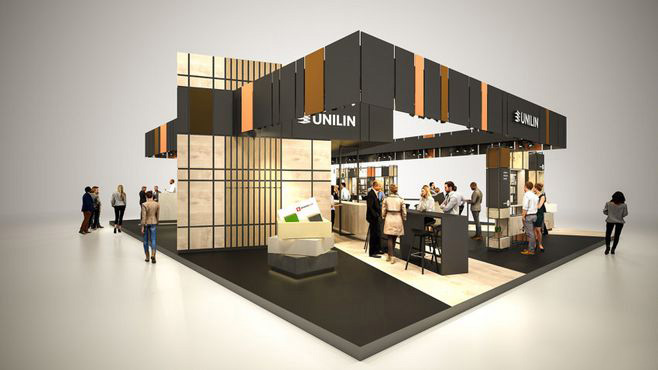 德国展台设计-UNILIN-国际展位搭建商