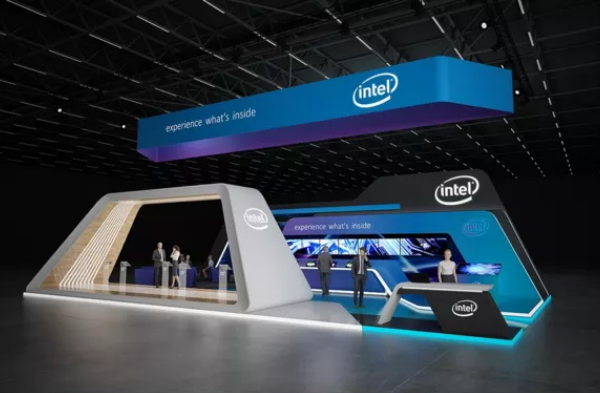 美国展会设计- Intel-国际消费电子展-展台设计