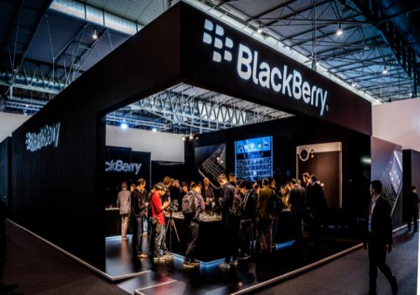 中国展台搭建设计公司-Blackberry-软件展台设计和搭建商