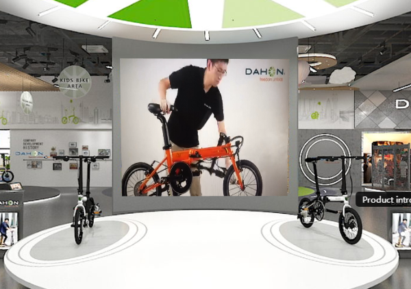 3D虚拟展厅制作-自行车线上虚拟展示